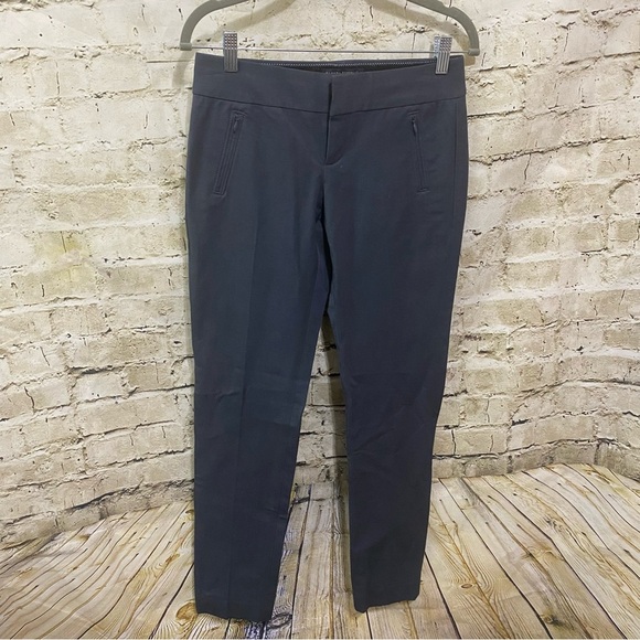 NWT Banana Republic Stretch Gray Martin Sexy Skinny Pants With Zipper Pockets - Picture 2 of 6